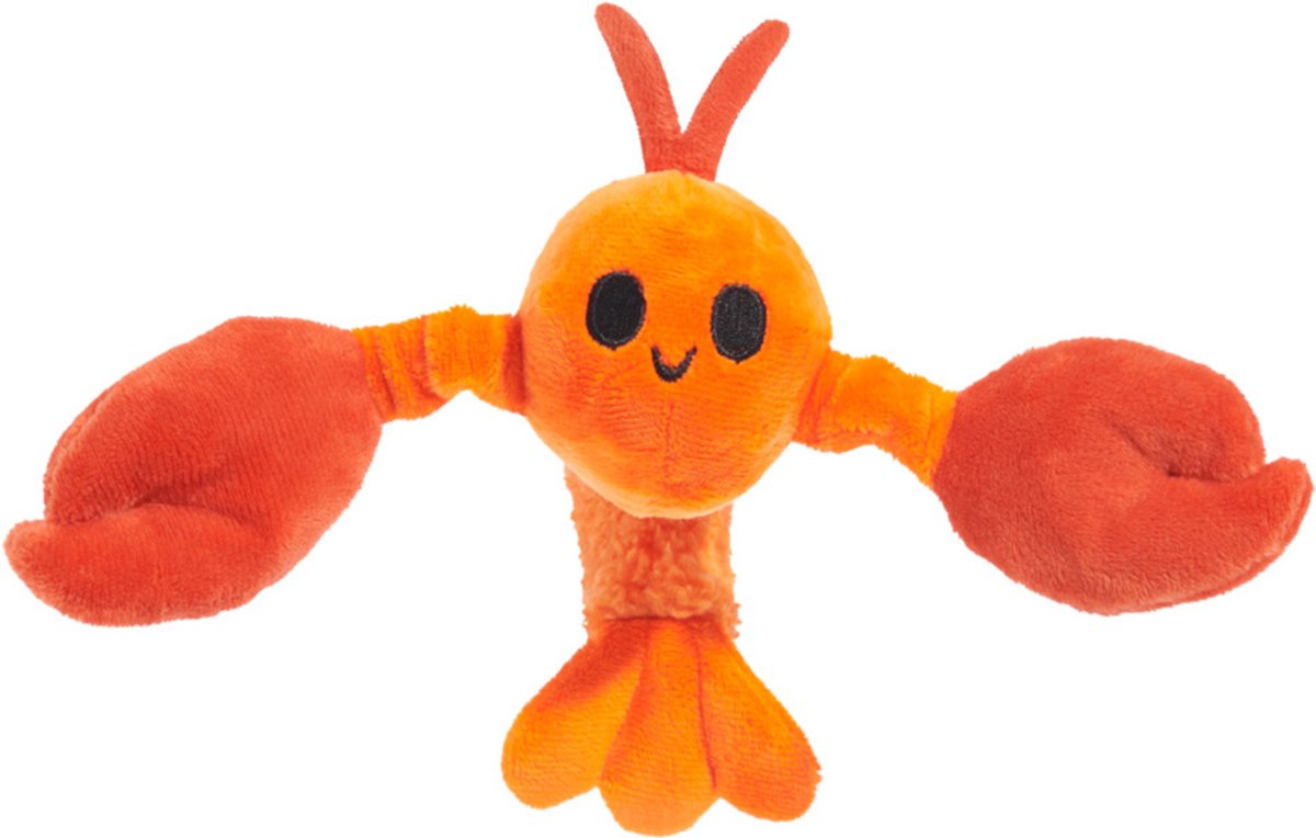 Bark della crawfish kreeft pluche 22x19x6 cm tot 10 kg