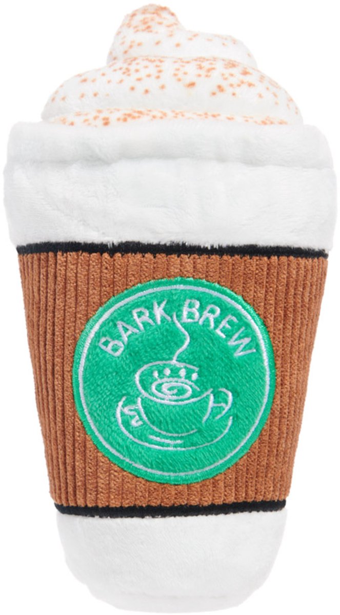 Bark cup of bark roast koffie beker pluche 24x24,5x6,5 cm tot 20 kg