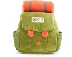 BARK - Rowdy Ruckus - Pluche - Snack Rugzak - Hide & Seek - Groen - 20X17X8 cm