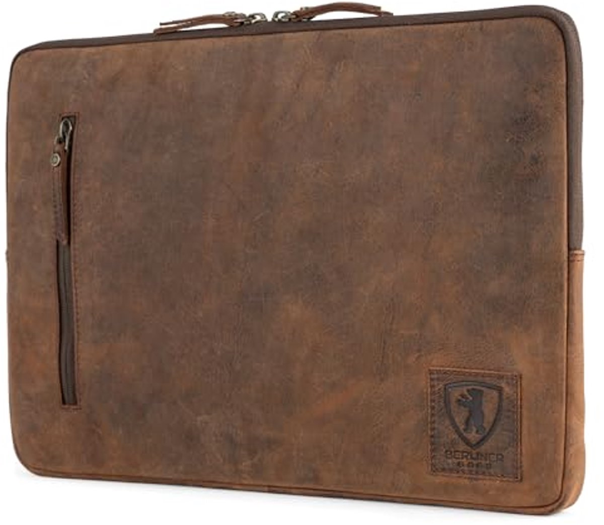 Vintage Leren Laptop Sleeve voor 13 Inch Notebooks