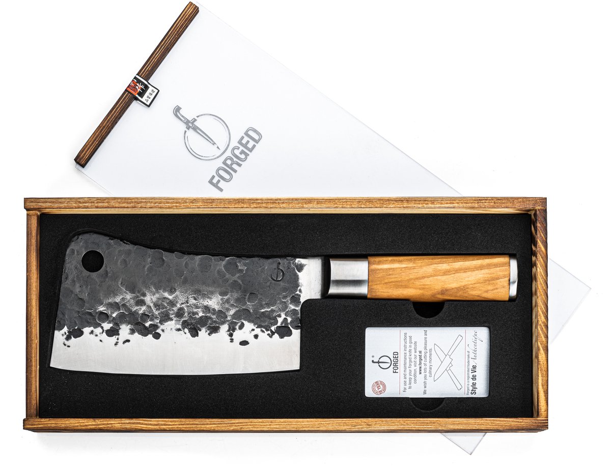 FORGED - Olive Forged - Aziatisch Hakmes Olijfhout