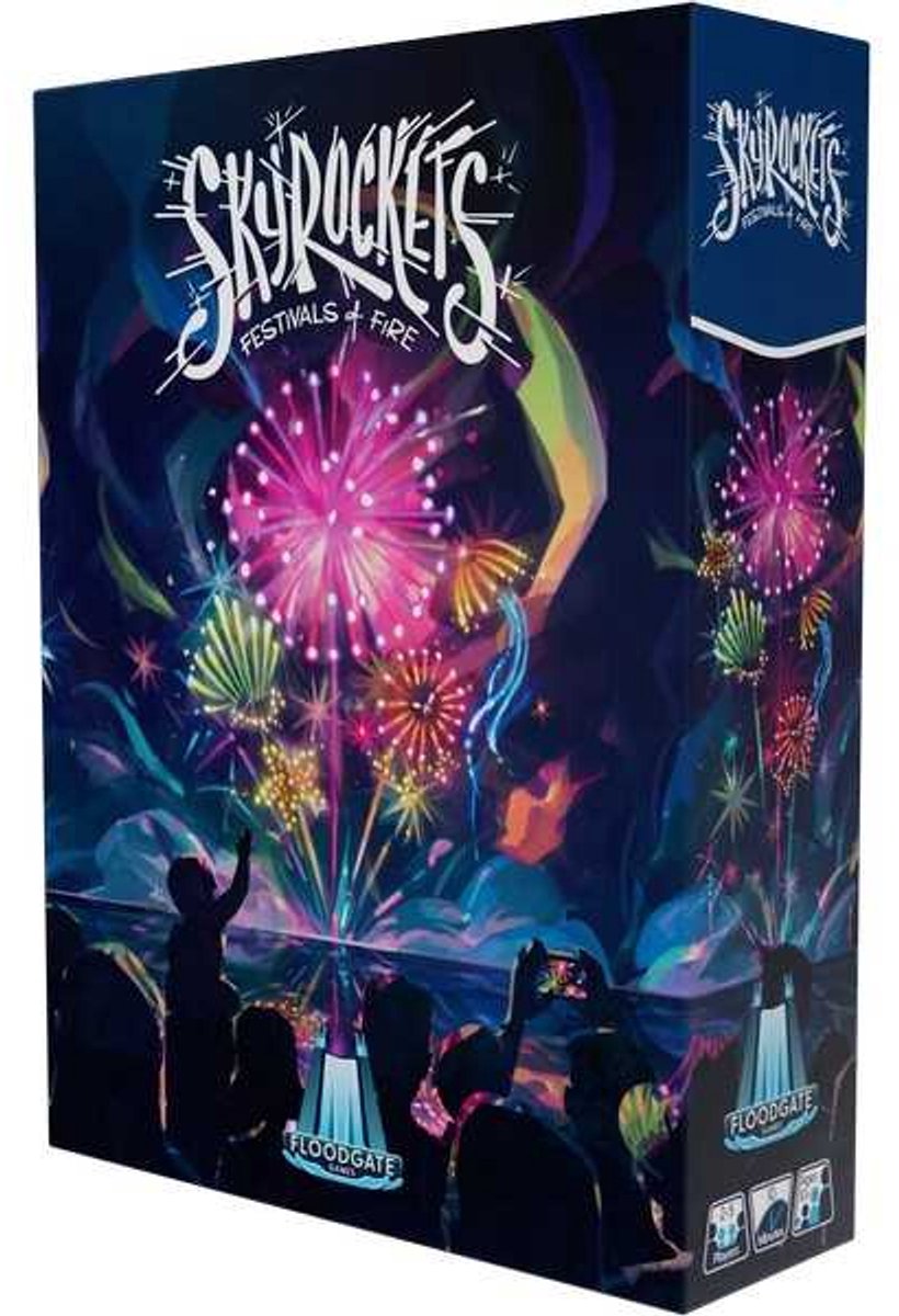 Skyrockets - Festivals of Fire - Kaartspel - Gezelschapsspel - Magisch Vuurwerk - Partyspel - Engelstalig - Floodgate Games