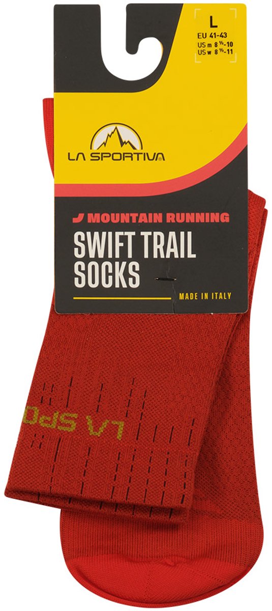La Sportiva Swift Trail Lange Sokken Rood