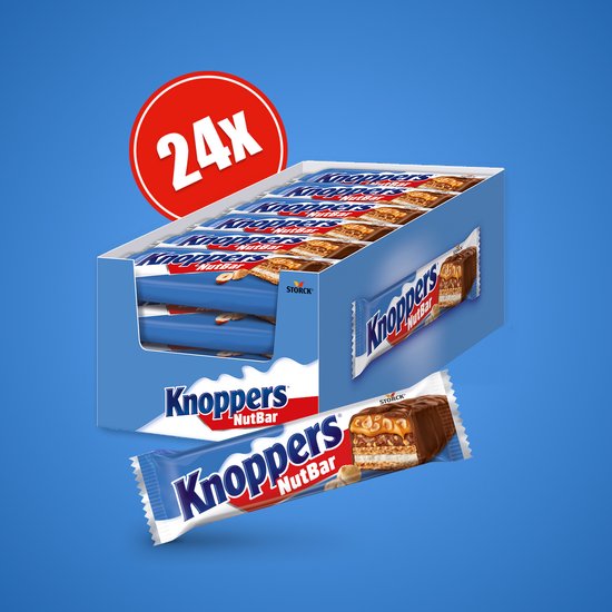 Knoppers - NutBar - tray a 24 Repen