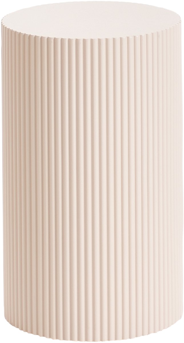 CLAIRE - Bijzettafel - Off-white - MDF