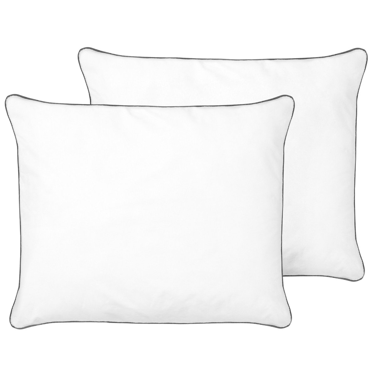 PELISTER - 2x Hoofdkussen hoog - Wit - 50 x 60 cm - Japara