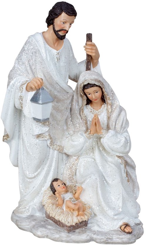 Kersthuisjebestellen - Jozef en Maria bij kribbe met kindje Jezus ...