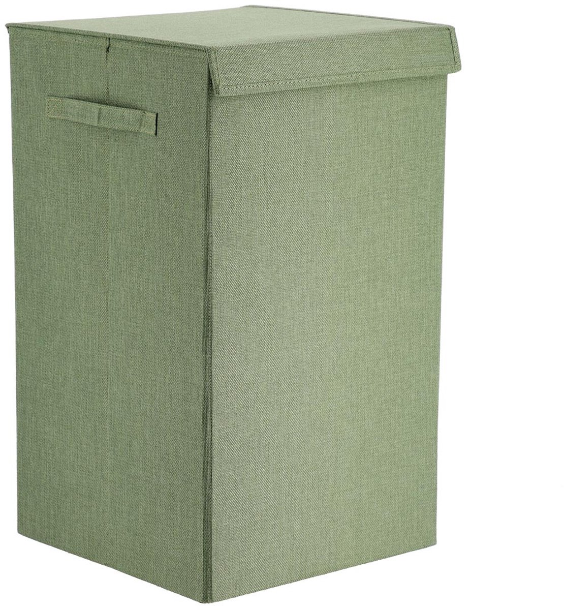 Textiele wasmand LAGOM, met deksel, 70 l