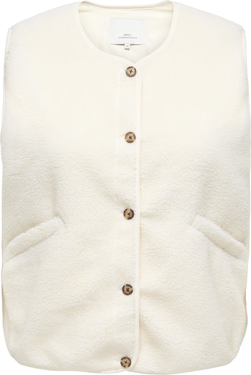 ONLY CARMAKOMA - CARBABY TEDDY VEST PNT - Meisjes - Gewatteerde jassen