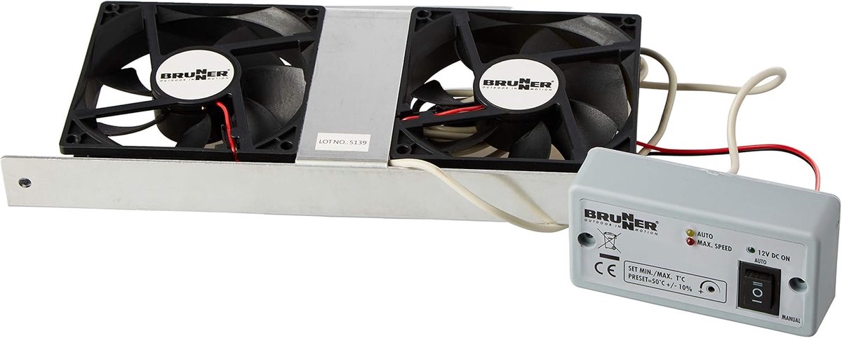 Koelkast Ventilator Set Vento Elektrisch - Efficiënte Koeling voor Jouw Koelkast
