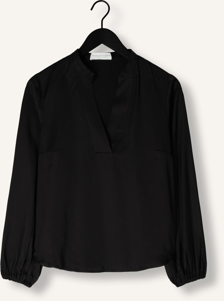 Amaya Amsterdam Violet Blouses Dames - Zwart - Maat XS