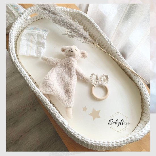 BabyRace verschoonmandje met matrasje - gehaakt design