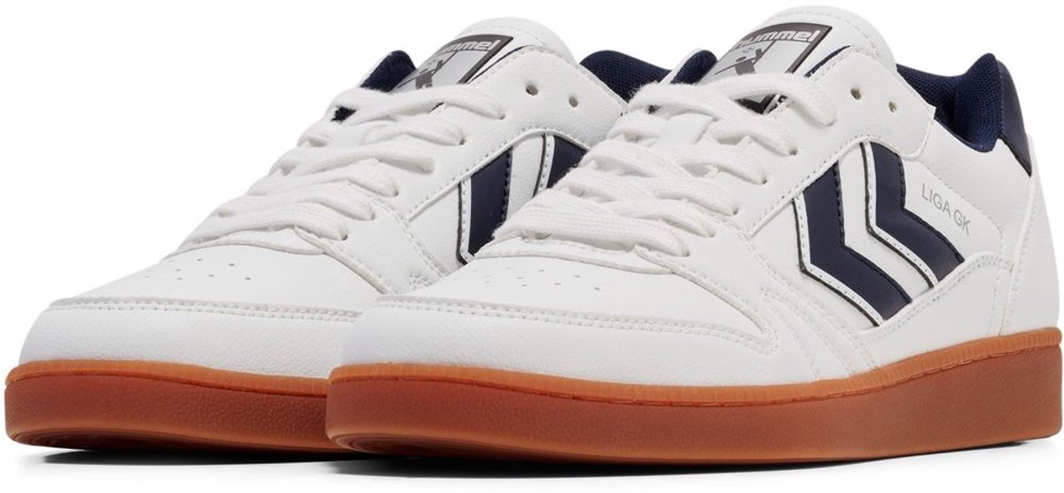 Hummel Hallenschuhe Handball Liga Gk 225343 White Black Iris