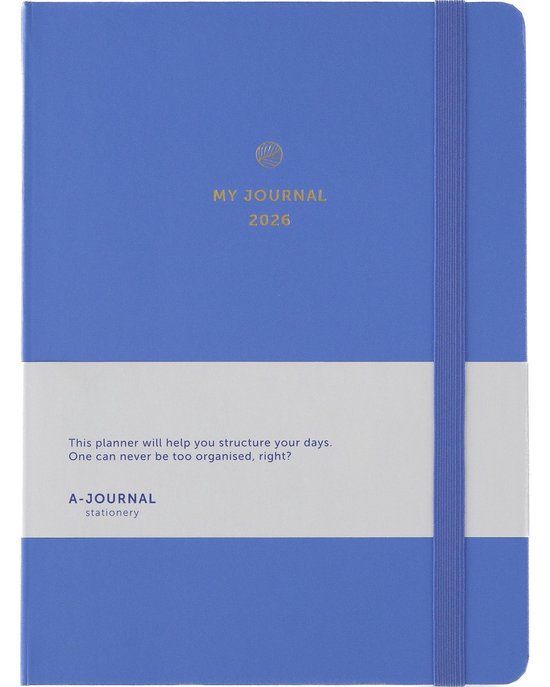 My Journal Agenda 2026 - Lavendel Blauw