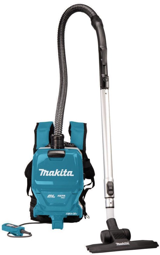 Makita DVC261ZX22 Accu Rugstofzuiger 2x18V Basic Body