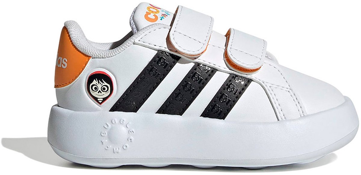 Adidas Disney Coco Grand Court Babyschoenen Wit
