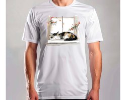 Paw liday Cheer - T Shirt - MerryChristmas - ChristmasVibes - Funny - Sarcasm - VrolijkKerstfeest - Kerstmis - Grappig - Sarcasme - Kat - Cat