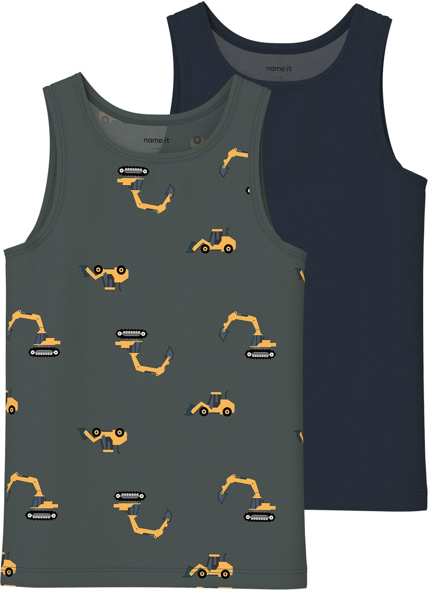 NAME IT- NMMTANK TOP 2P EXCAVATOR NOOS - Jongens - Underwear