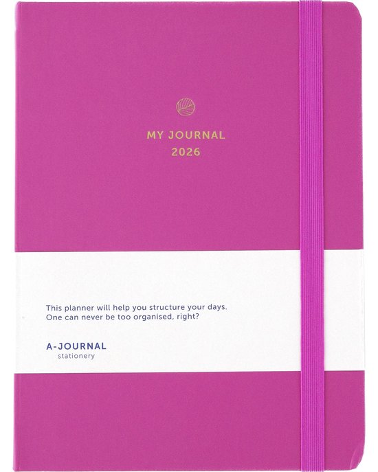 My Journal Agenda 2026 - Roze