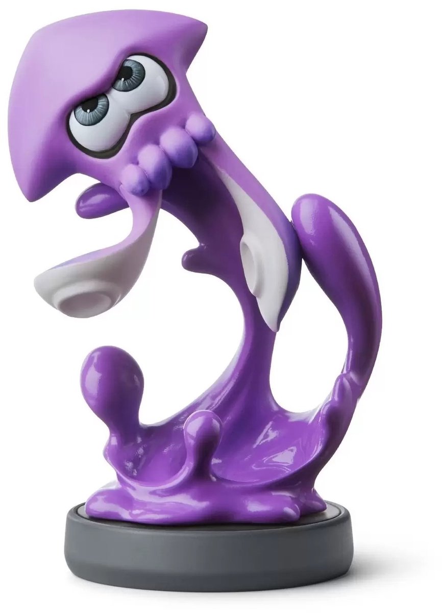 Amiibo Inkling Squid Paars - Splatoon - Nintendo Switch