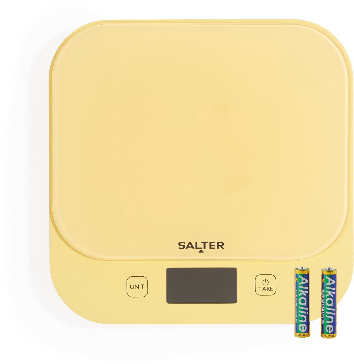 Salter British Bakes Digitale Keukenweegschaal Hoge Capaciteit Geel
