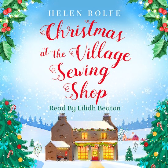 Christmas at the Village Sewing Shop - cover