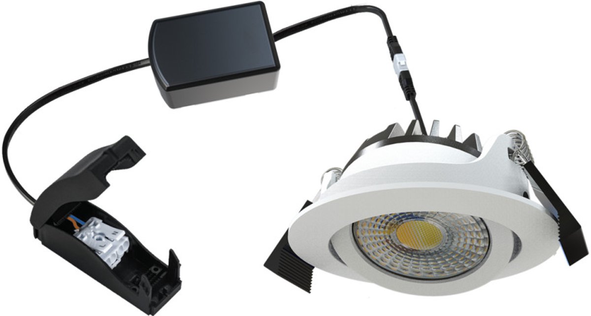 LED’s Light Pro inbouwspot - dimbaar led inbouwspot - 1800K / 2700K Warm wit - Downlight -