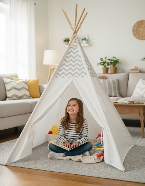 P&M - Tipi Speeltent - Grijs - Opruiming - Korting 50%