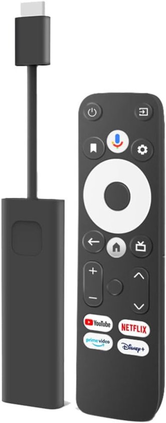 Solene Chromecast Voor TV – Android TV Stick GD1 – 4K UHD – Chromecast ...