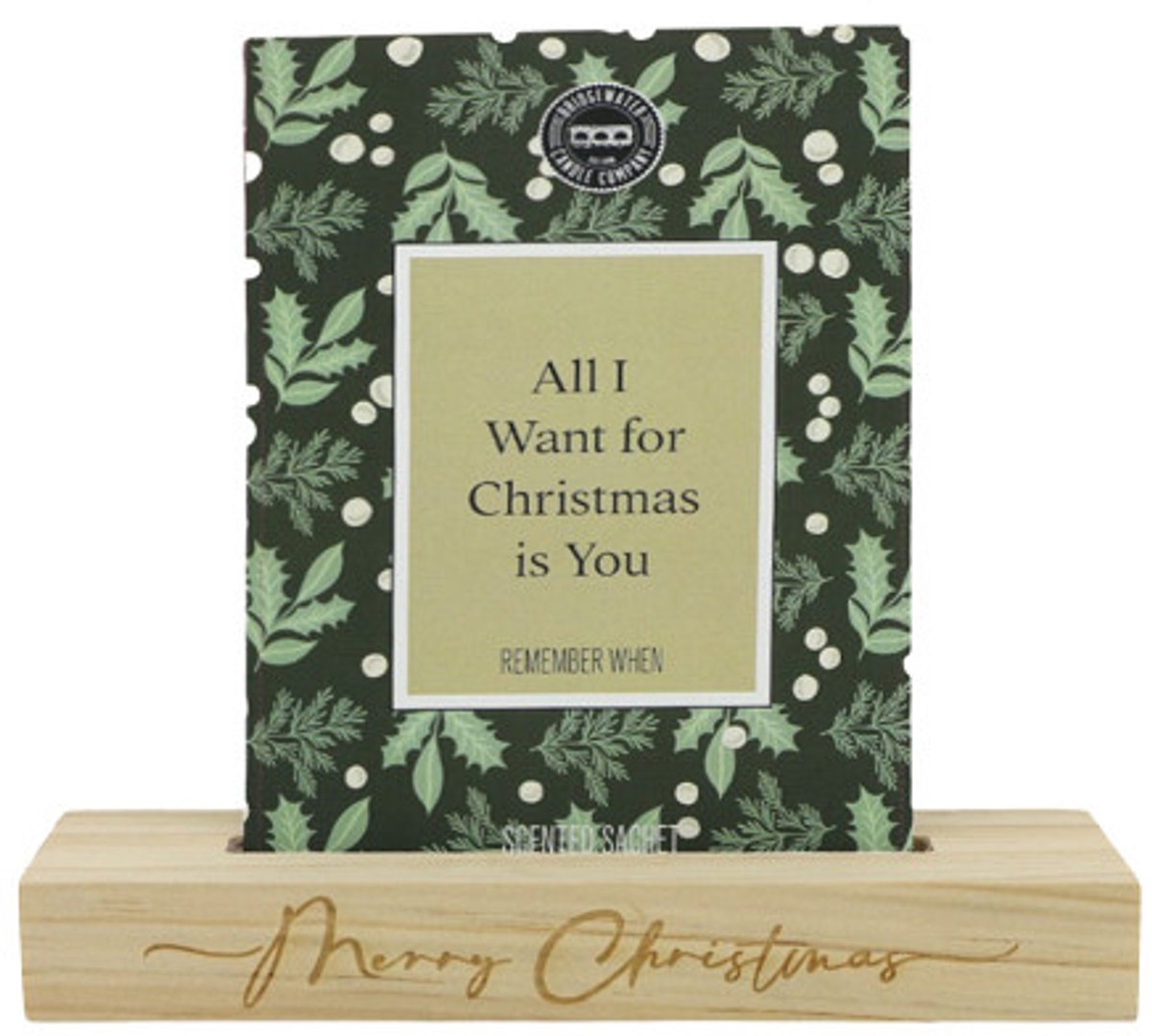 Foto/Kaarthouder - HOME SOCIETY Sachet stand XMAS - 3 x 3,5 x 18 cm - incl. Geurzakje