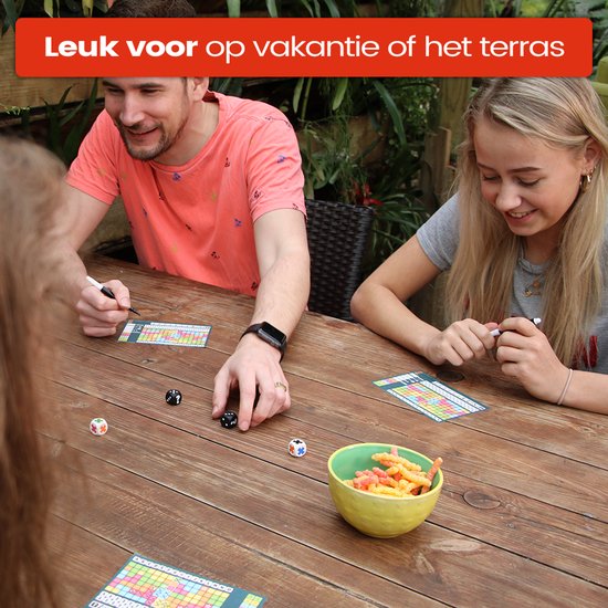 999 Games - Keer op Keer - Dobbelspel - Hét dobbelspel voor het hele gezin - Gezelschapsspel - Familiespel - Educatief spel - Klein cadeautje