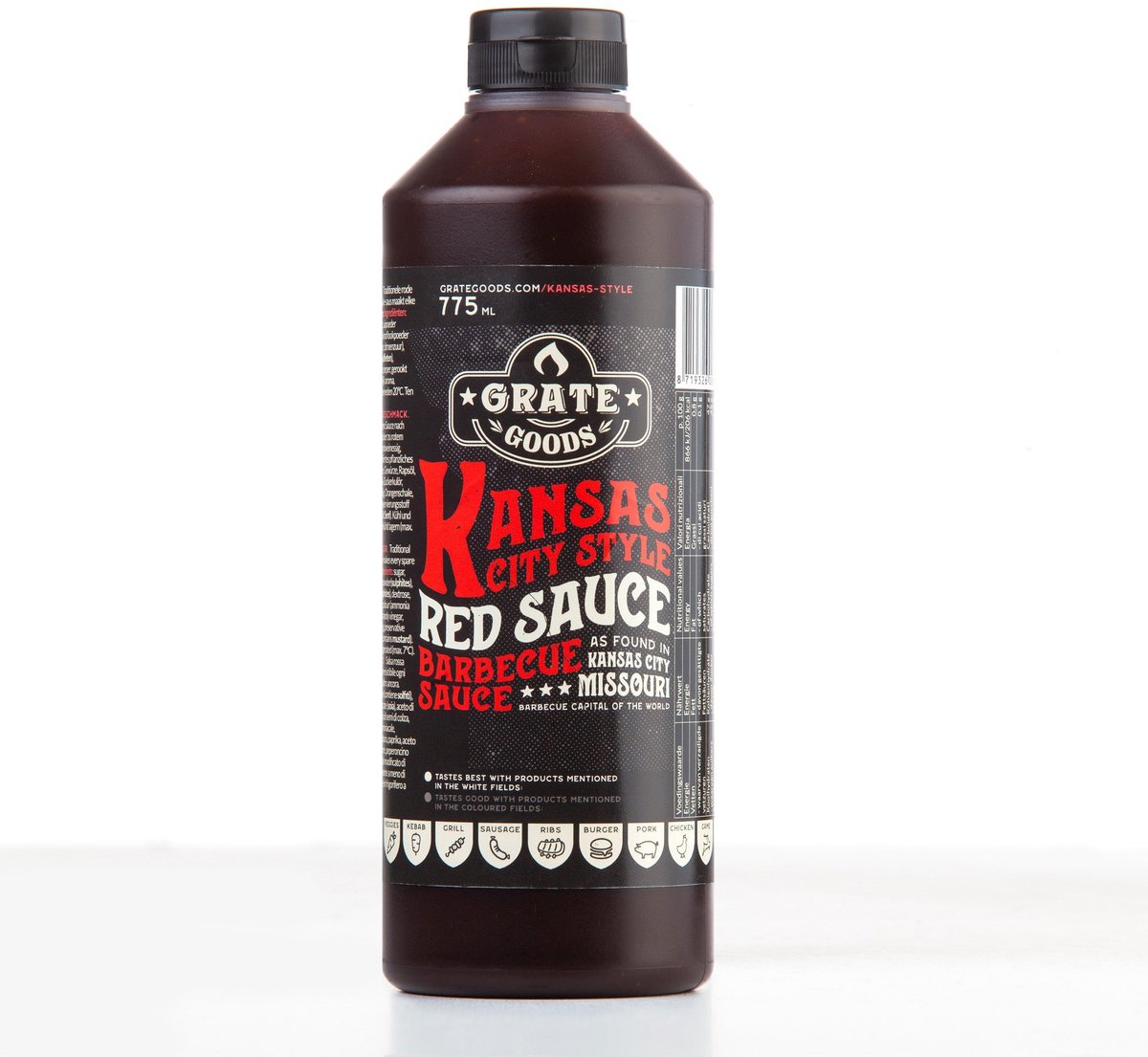 Grate Goods - Kansas City Red Barbecue Sauce - 775 ml