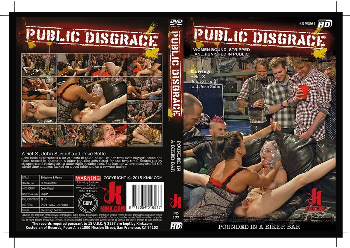 PUBLIC DISGRACE - Pounded in a Biker Bar - PD172