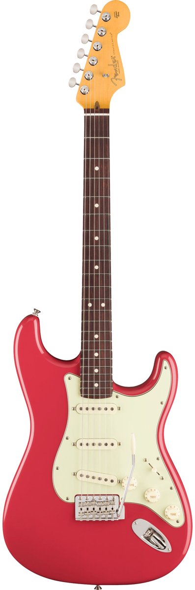 Fender American Professional Classic Stratocaster RW Faded Dakota Red - ST-Style elektrische gitaar