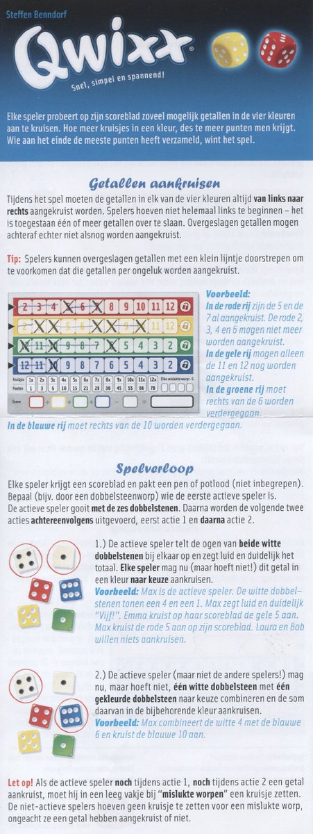 White Goblin Games - Qwixx Bloks (extra scorebloks) - Dobbelspel - 2 tot 5 spelers - Voor de hele familie - uitbreiding - Extra scoreblokken met nieuwe uitdagingen — afbeelding 4
