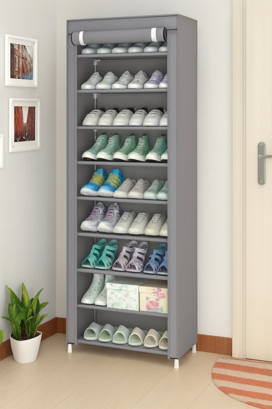 Maak plek voor jouw schoenen: hoge opbergkast in de hal