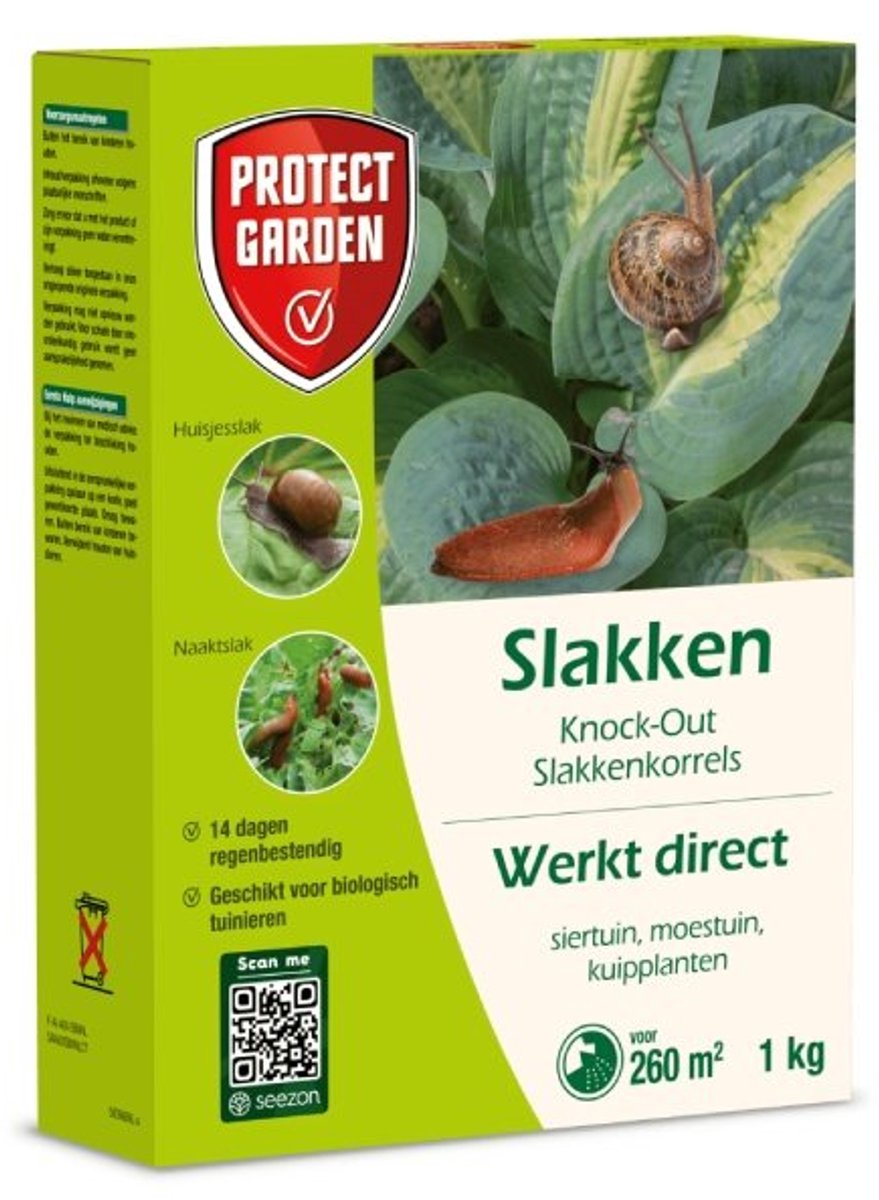 Protect Garden Knock-Out slakkenkorrels (1000 gr) - Krachtige Slakkenkorrels