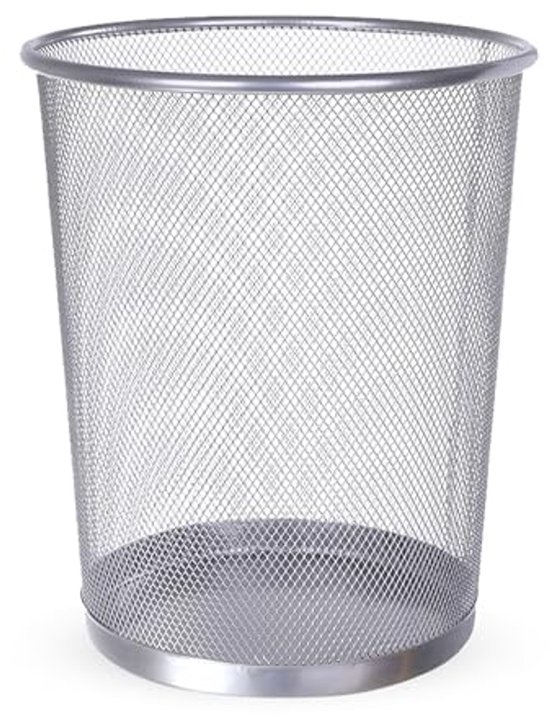 Kraftware Gepolijste Messing Designer 14 Ovale Afvalmand voor Thuis & Kantoor (76074