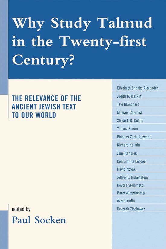 Why Study Talmud in the Twenty-First Century? - cover
