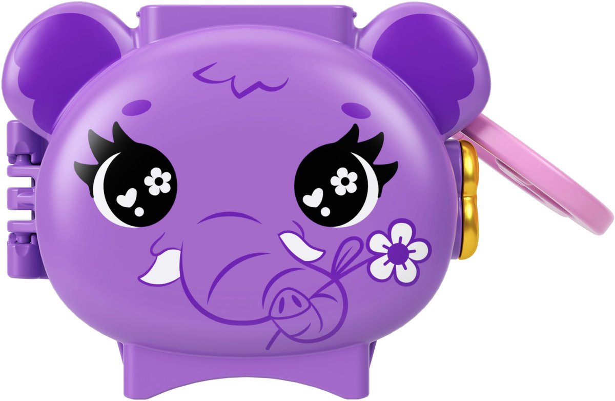 Polly Pocket PET CONNECTS Elephant, Dier, 4 jaar, Meerkleurig