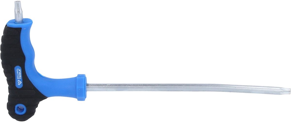 BRILLIANT TOOLS T-greep Torx® met boorgat-haakse stiftsleutel T27 x 150 mm - BT041015