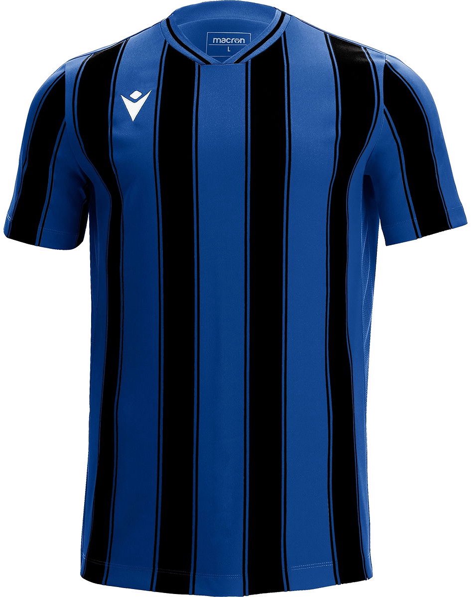 Macron Sceptrum Shirt Korte Mouw Heren - Royal / Zwart | Maat: M