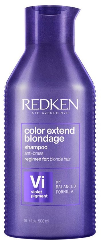 Redken Blondage Shampoo - Zilvershampoo voor het neutraliseren van ongewenste tinten - 300 ml