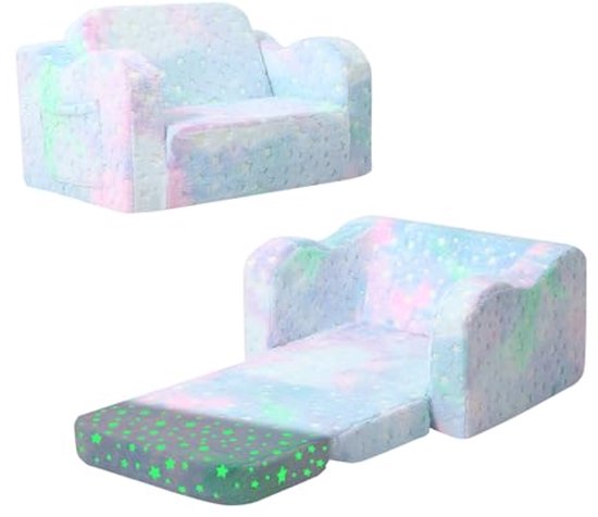 Inklapbare Kinderbank met Speel- en Slaapfunctie - Modulaire Meubels voor de Kindertuin