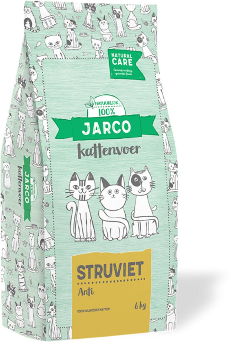 Jarco Kattenvoer Natural Cat Anti-Struviet Gevogelte