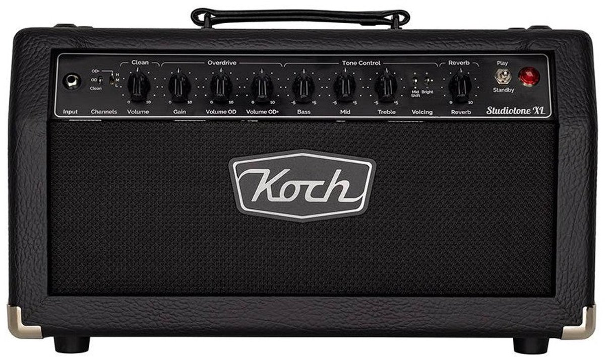 Koch ST40/H Studiotone XL Versterkertop – 40W Class A, 3 Kanalen, Reverb & Recording Out