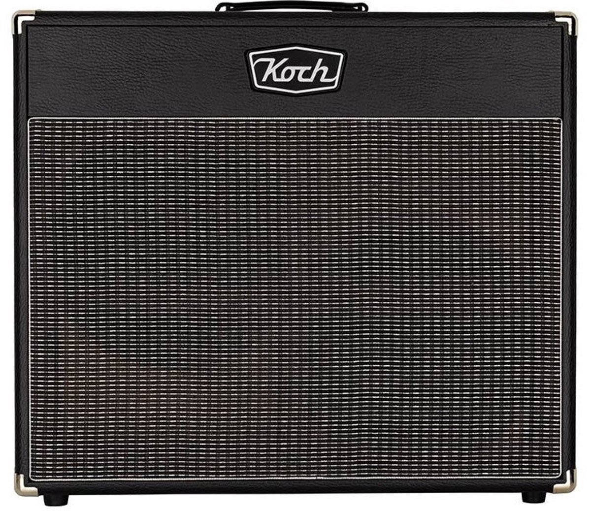 Koch KSC212OB/BS180 Speaker Cabinet – 2x12 180W Open Back Gitaarcabinet met Zilver Speakerdoek
