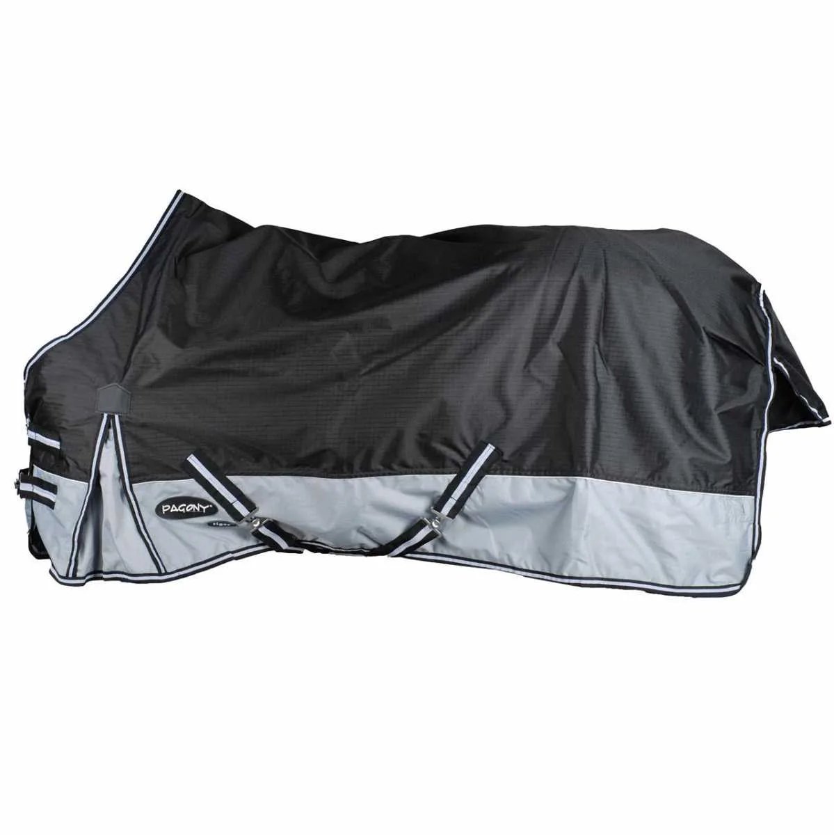 Pagony Tiger 300 Winterdeken - Paardendeken - Maat: 195 - Zwart - Nylon