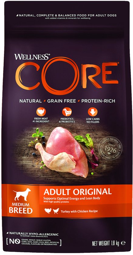 Wellness Core Grain Free Dog Original
