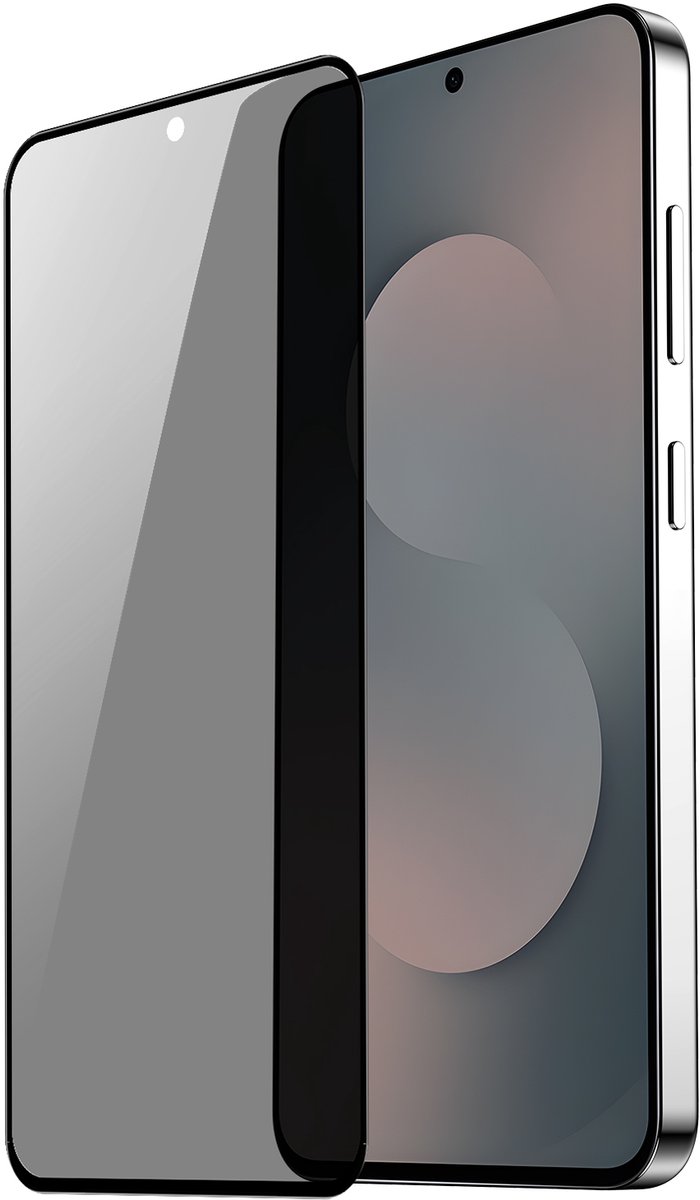Geschikt voor Samsung Galaxy S25 Privacy Screen Protector van Tempered Glass